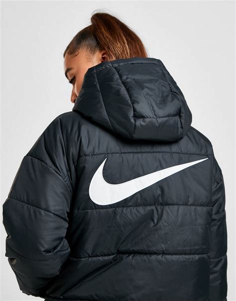 zwarte nike jas dames